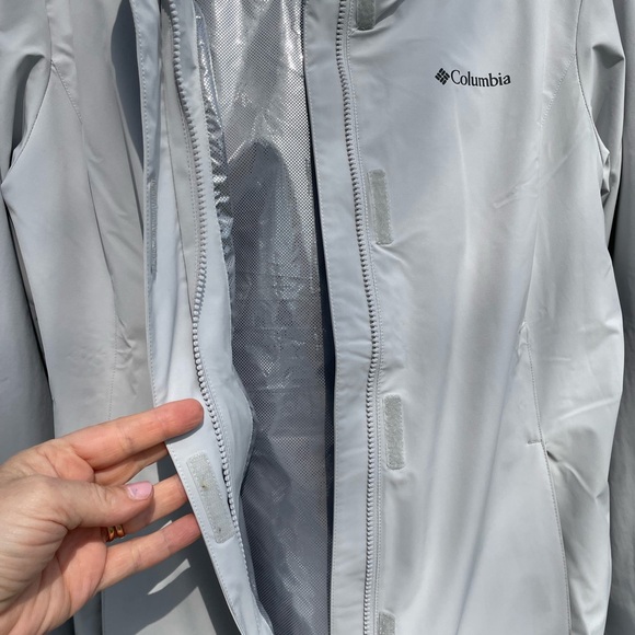 Columbia women's raincoat Saratoga Gap Omni-Tech, large - Picture 4 of 9